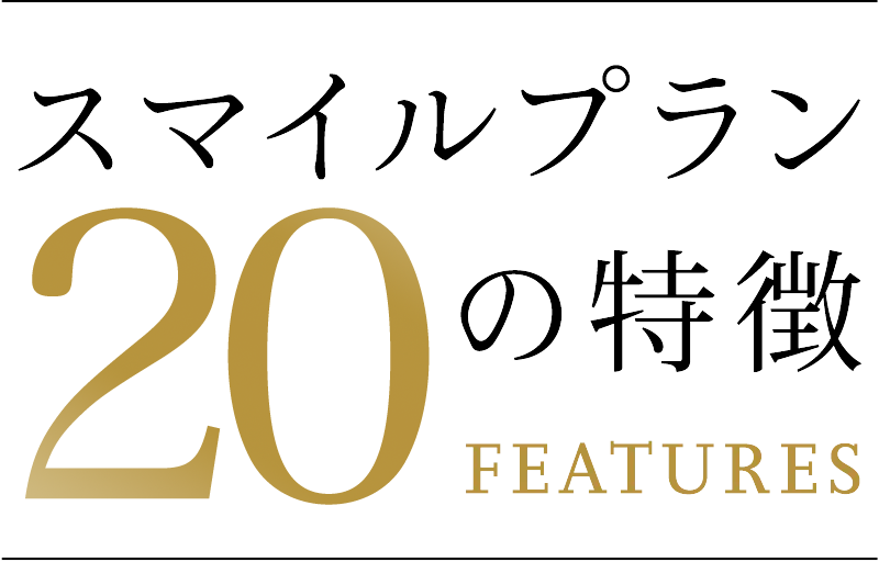 スマイルプラン20の特徴